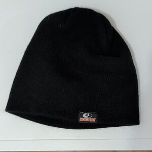 Mossy Oak Classic Black Knit Beanie